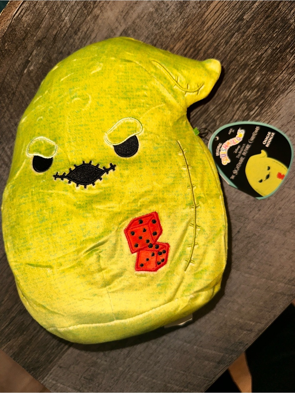 Squishmallows Oogie Boogie with Dice Patch